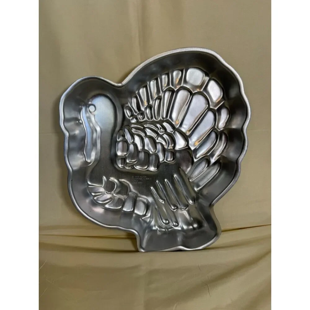 Wilton Turkey Cake Pan Mold Thanksgiving With Insert 1979 Vintage VTG 2105-3114